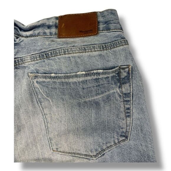 Madewell Distressed Cut Off Denim Shorts Size 26 - Picture 4 of 6